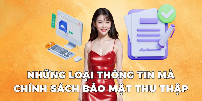 Những loại thông tin mà chính sách bảo mật thu thập