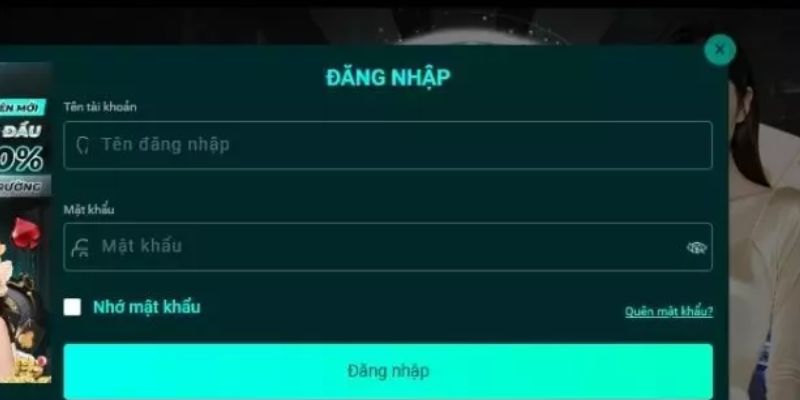 Đăng nhập 58WIN cần chú ý thông tin phải đúng và tương thích